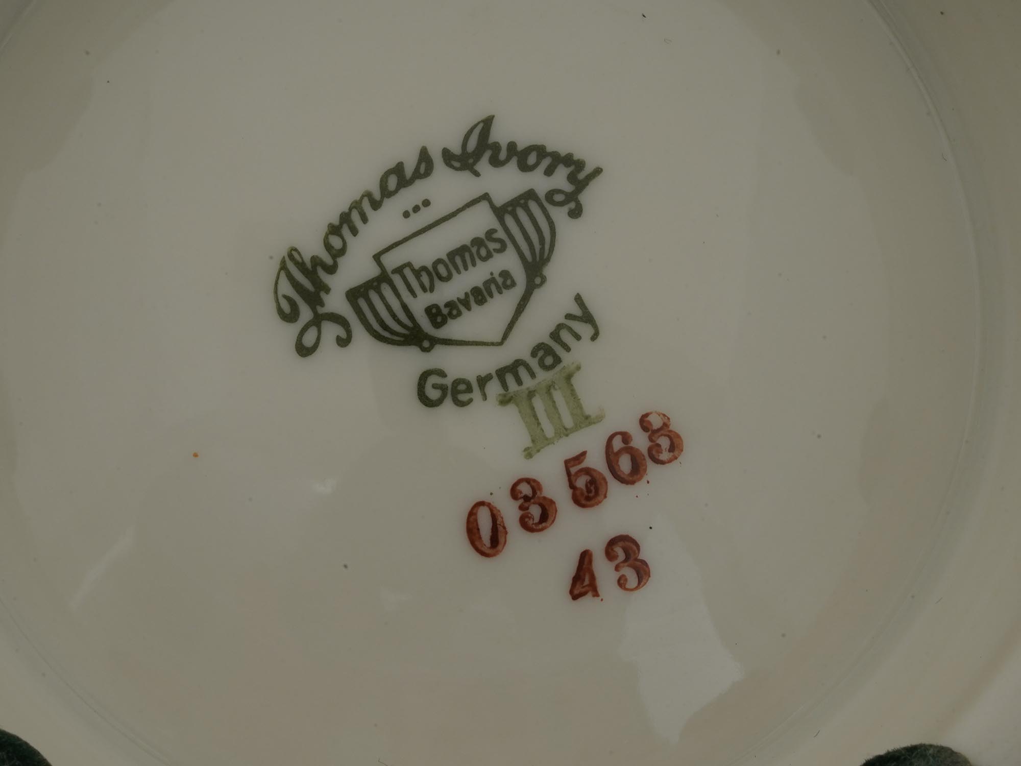 VINTAGE GERMAN AND AMERICAN PORCELAIN TABLEWARE PIC-8